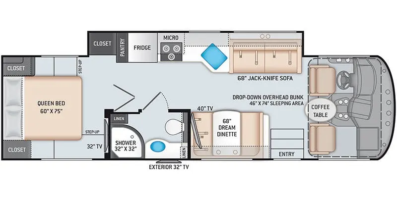 Wanda's floorplan diagram